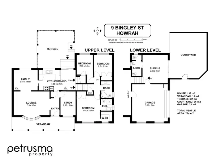 Floorplan of Homely house listing, 9 Bingley Street, Howrah TAS 7018