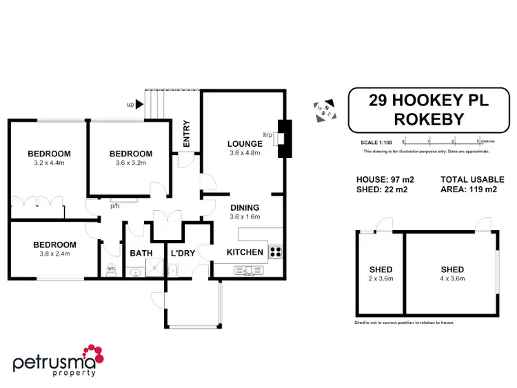 Floorplan of Homely house listing, 29 Hookey Place, Rokeby TAS 7019