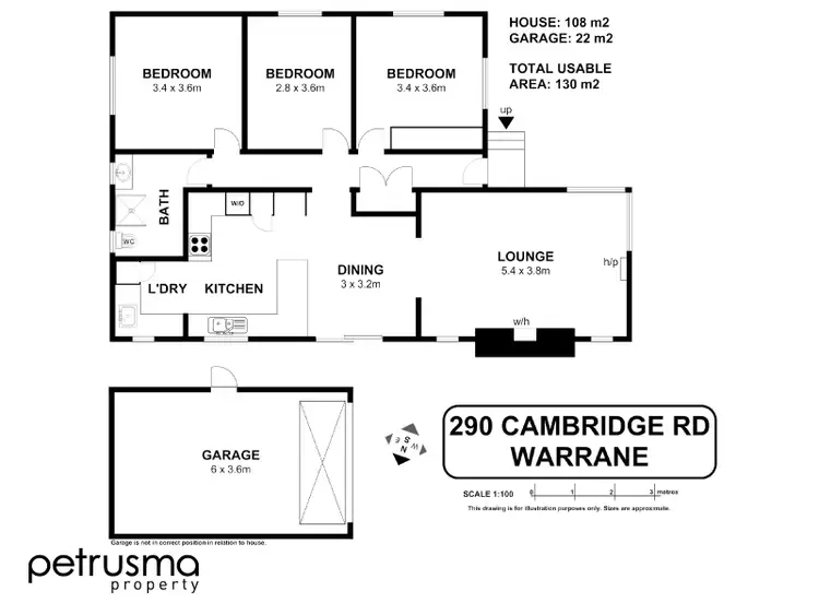 Floorplan of Homely house listing, 290 Cambridge Road, Warrane TAS 7018