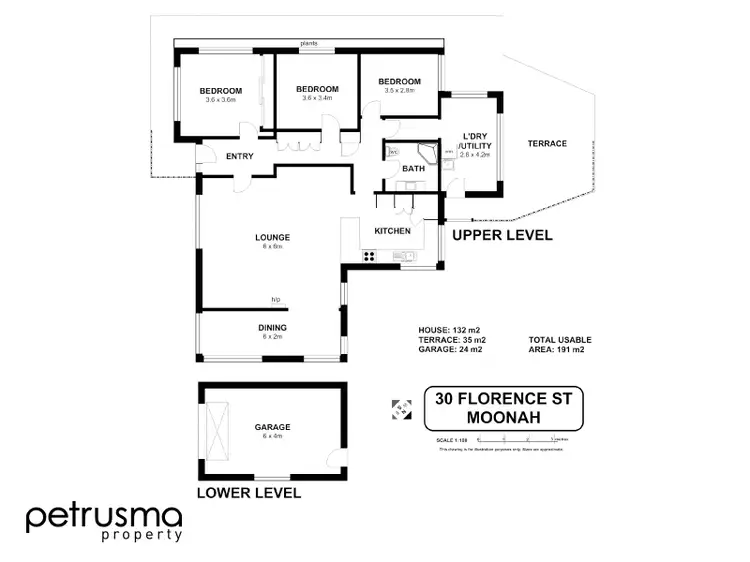 Floorplan of Homely house listing, 30 Florence Street, Moonah TAS 7009