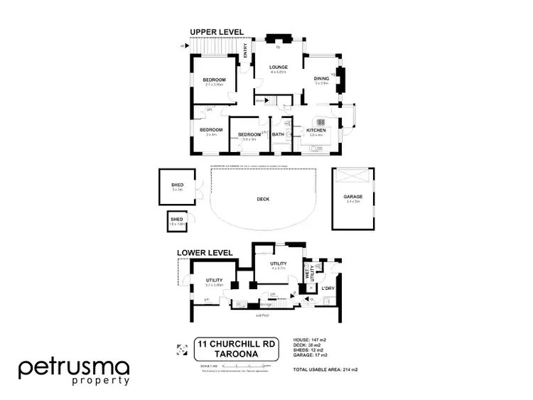 Floorplan of Homely house listing, 11 Churchill Road, Taroona TAS 7053