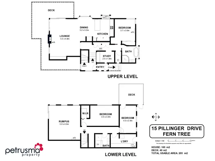Floorplan of Homely house listing, 15 Pillinger Drive, Fern Tree TAS 7054