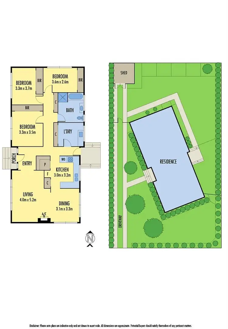 Floorplan of Homely house listing, 18 Fryers Rd, Highton VIC 3216