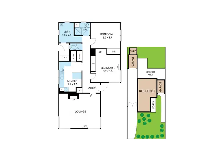 Floorplan of Homely house listing, 48 Logan Street, Hamlyn Heights VIC 3215