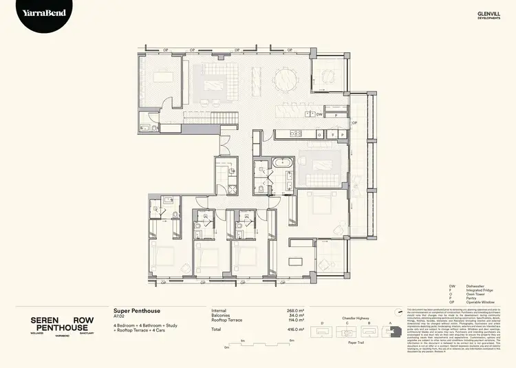 Floorplan of Homely apartment listing, LOT A7.02, 39 Mills Boulevard, Alphington VIC 3078