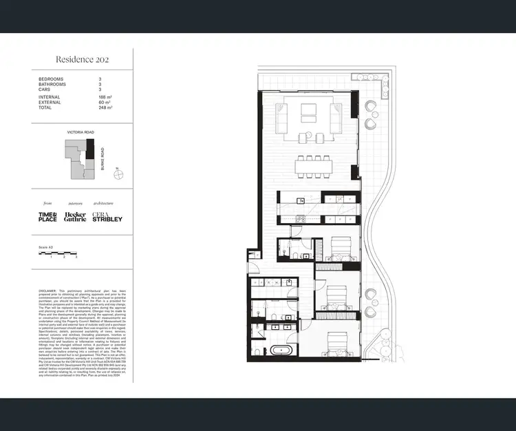 Floorplan of Homely other listing, 202/166 Victoria Road, Camberwell VIC 3124