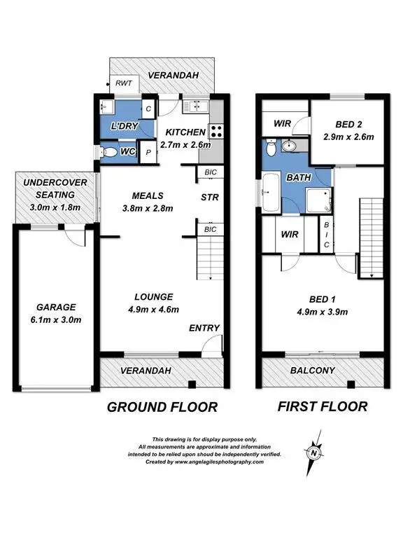 Floorplan of Homely unit listing, 7/10 Newland Street, Victor Harbor SA 5211