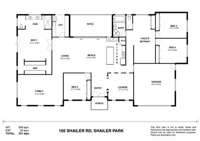 Floorplan of Homely house listing, Address available on request