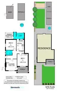 Floorplan of Homely unit listing, 2/6 Allen Terrace, Glenelg East SA 5045