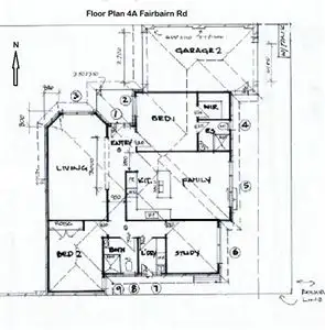 Floorplan of Homely unit listing, 2/4 Fairbairn Road, Cranbourne VIC 3977