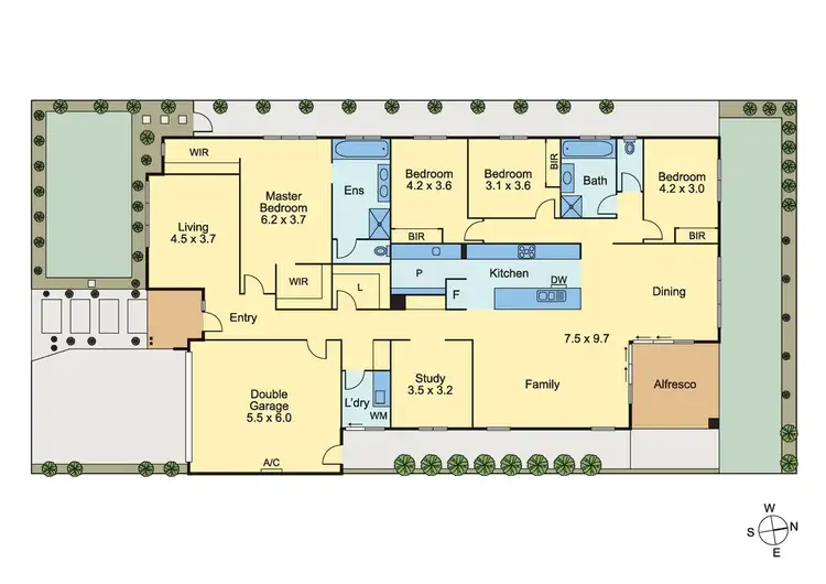 Floorplan of Homely house listing, 20 Dashing Road, Craigieburn VIC 3064