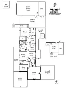 Floorplan of Homely house listing, 9 Clegg Road, Mount Evelyn VIC 3796