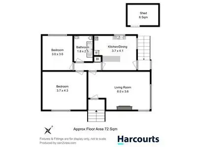 Floorplan of Homely house listing, 6 Curlew Parade, Claremont TAS 7011