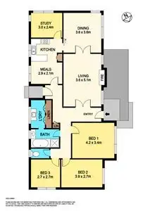 Floorplan of Homely house listing, 302 Main Road, Ballarat VIC 3350