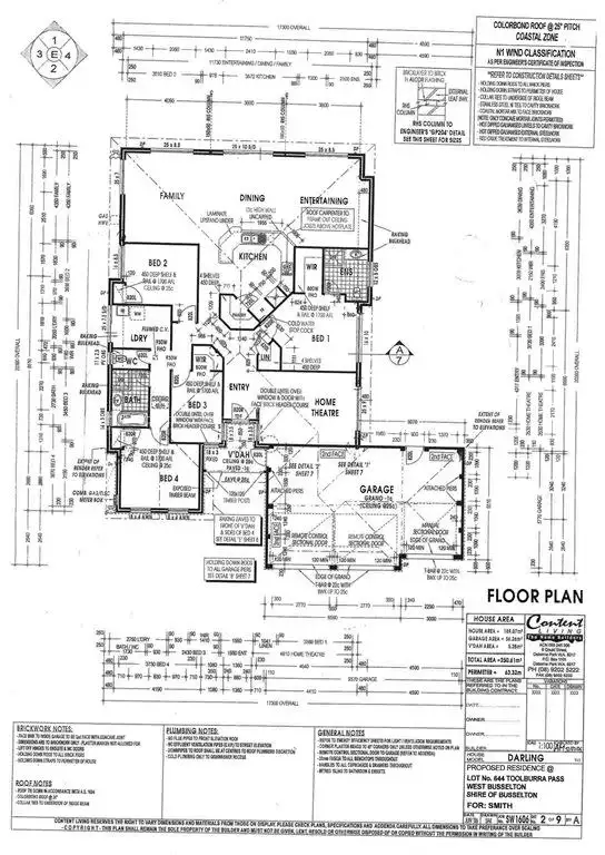 Floorplan of Homely house listing, 7 Toolburra Pass, West Busselton WA 6280