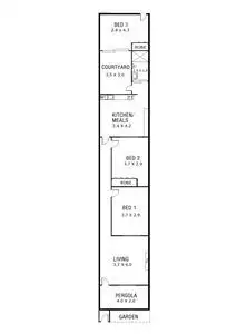 Floorplan of Homely house listing, 17 Marion Street, Adelaide SA 5000