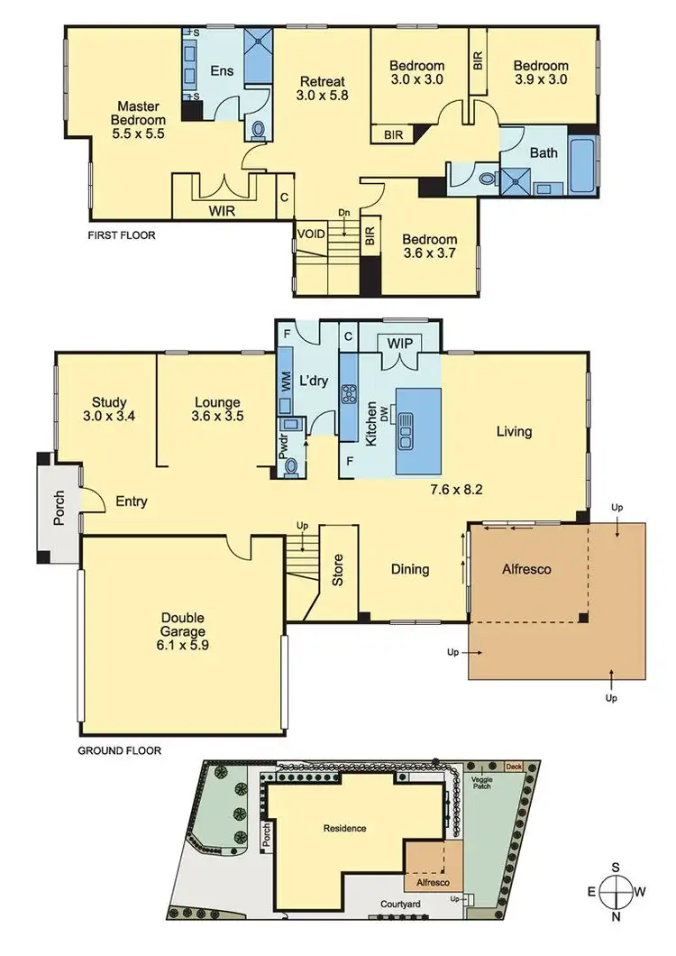 Floorplan of Homely house listing, 23 Palisades Boulevard, South Morang VIC 3752
