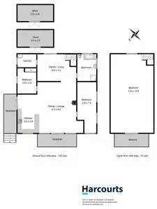 Floorplan of Homely house listing, 9 Palmers Road, Oyster Cove TAS 7150