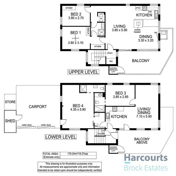 Floorplan of Homely house listing, 2 Jervois Terrace, Marino SA 5049