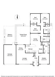 Floorplan of Homely house listing, 15 Glenbarry Road, Wantirna VIC 3152