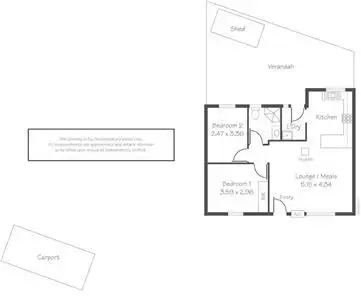 Floorplan of Homely house listing, 2/39 Princes Highway, Littlehampton SA 5250