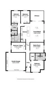 Floorplan of Homely house listing, 30 Springbett Drive, Hayborough SA 5211