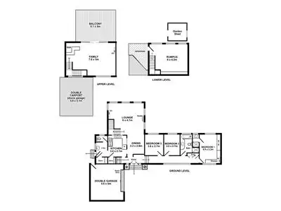Floorplan of Homely house listing, 3 Murat Street, Seaview Downs SA 5049