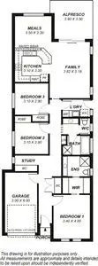 Floorplan of Homely house listing, 14 Perth Avenue, Valley View SA 5093
