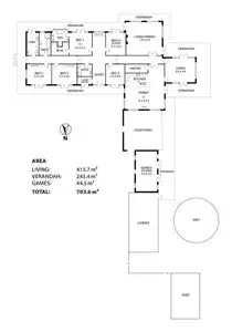 Floorplan of Homely house listing, 16 Vogt Road, via Silver Lake Rd, Mylor SA 5153