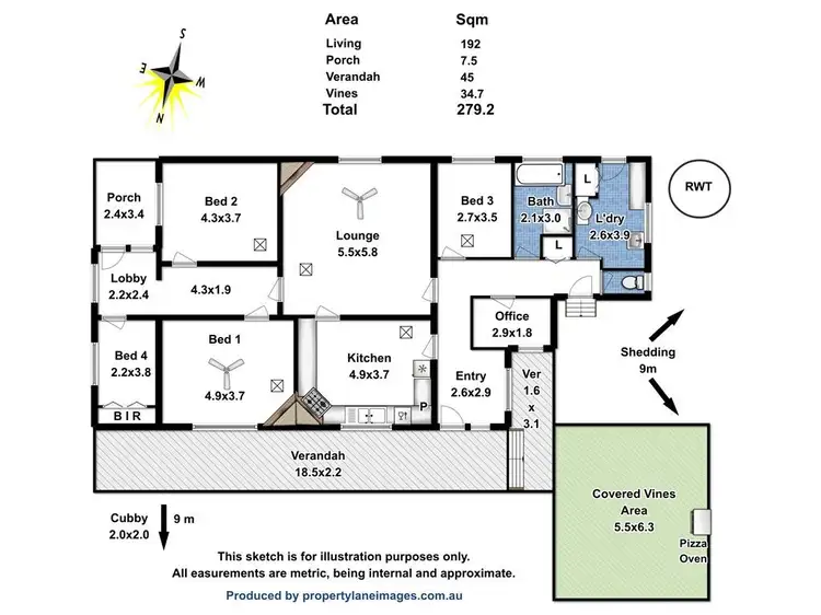 Floorplan of Homely house listing, 849 Ryelands Road, Riverton SA 5412