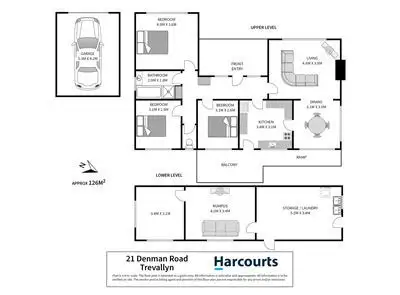 Floorplan of Homely house listing, 21 Denman Road, Trevallyn TAS 7250
