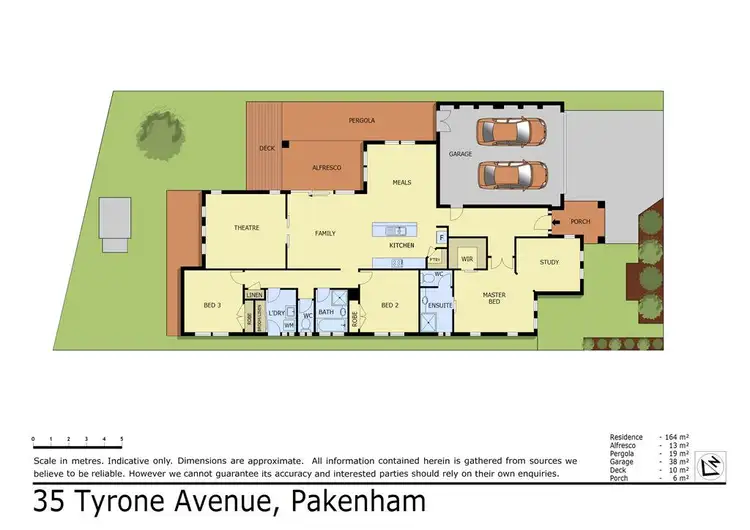 Floorplan of Homely house listing, 35 Tyrone Avenue, Pakenham VIC 3810