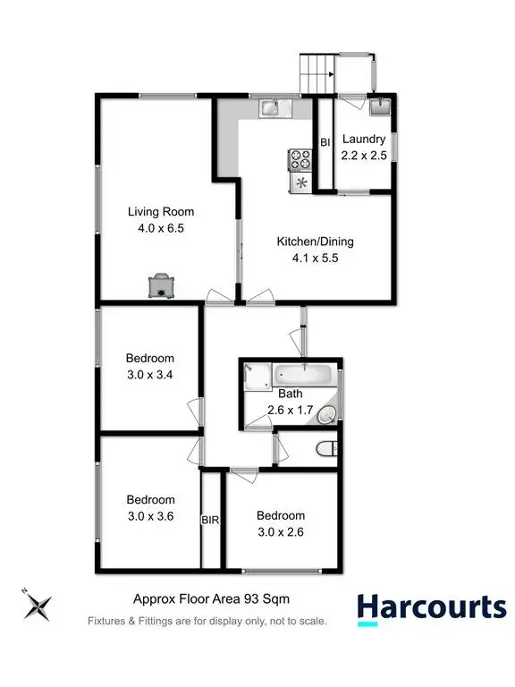 Floorplan of Homely house listing, 16 Charleston Place, Glenorchy TAS 7010