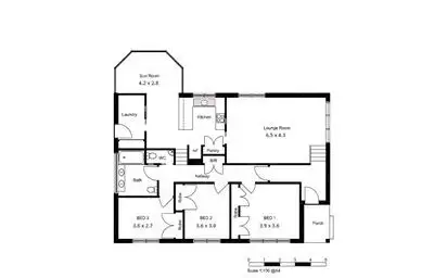 Floorplan of Homely house listing, 6 Mitic Court, Frankston South VIC 3199
