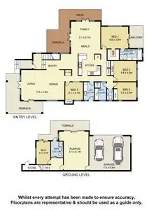 Floorplan of Homely house listing, 8 Nunkeri Place, The Gap QLD 4061