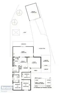 Floorplan of Homely house listing, 12 Wellington Avenue, Parafield Gardens SA 5107