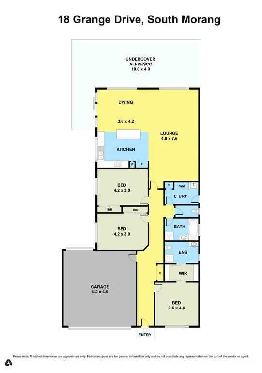 Floorplan of Homely house listing, 18 Grange Drive, South Morang VIC 3752