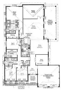 Floorplan of Homely house listing, 18 Tip Dray Terrace, West Busselton WA 6280
