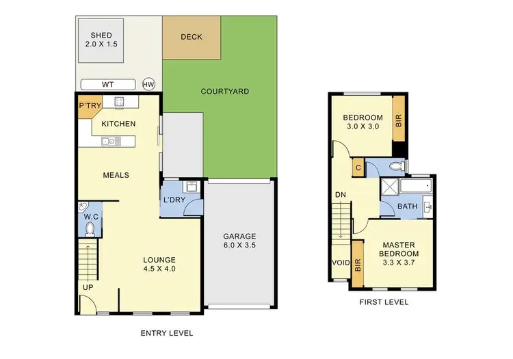 Floorplan of Homely unit listing, 3/113 Dorset Road, Boronia VIC 3155