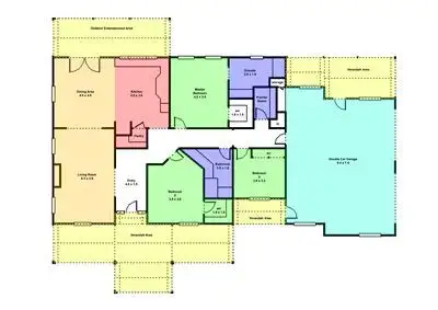 Floorplan of Homely rural property listing, 164 Jollys Hill Road, Smythes Creek VIC 3351