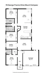 Floorplan of Homely house listing, 78 George Francis Drive, Mount Compass SA 5210
