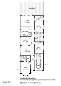 Floorplan of Homely house listing, 29 Toorak Drive, Blakeview SA 5114