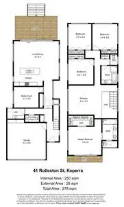 Floorplan of Homely house listing, 41 Rolleston Street, Keperra QLD 4054
