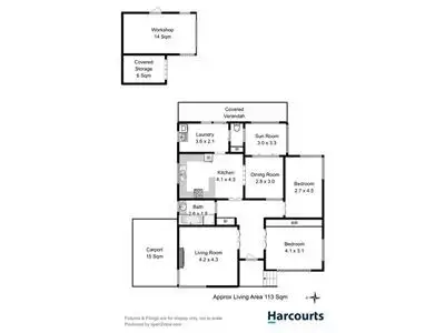 Floorplan of Homely house listing, 25 Wattle Avenue, Lutana TAS 7009
