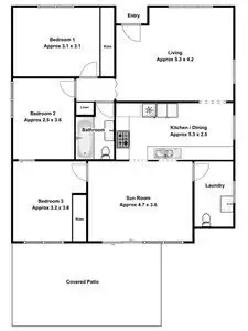 Floorplan of Homely house listing, 7 Catherine Ave, Lurnea NSW 2170