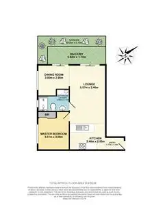 Floorplan of Homely apartment listing, 9/89 Manning Street, Kiama NSW 2533