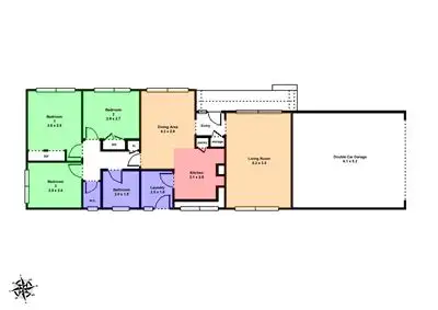 Floorplan of Homely house listing, 71 Longley Street, Alfredton VIC 3350