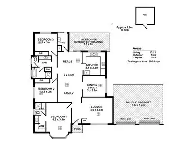 Floorplan of Homely house listing, 30 Spinnaker Circuit, Sheidow Park SA