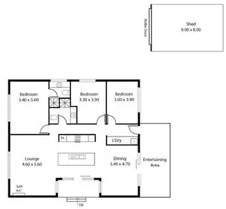 Floorplan of Homely house listing, 6 Beryl Court, Middleton SA