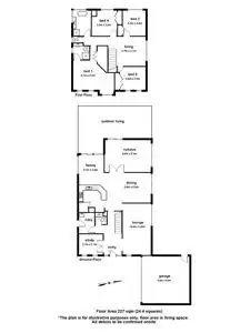 Floorplan of Homely house listing, 7 Saintly Grove, Berwick VIC 3806